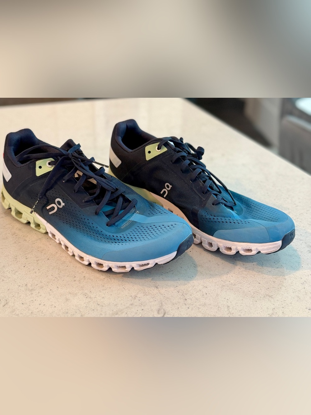 On Running Men's Blue and Navy Athletic Shoes